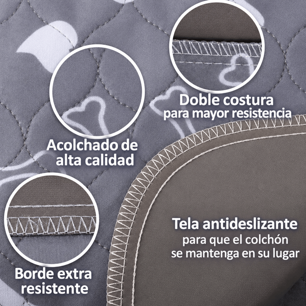 Reviari - Tapete Lavable Antifugas para Perros